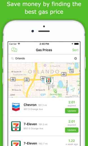 Fuelzee - Cheap Gas Prices and Gas Station Finder 1