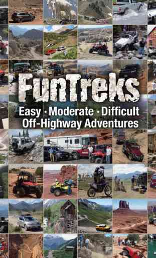 FunTreks 4x4 Trails, GPS Navigation & Offroad Maps 1