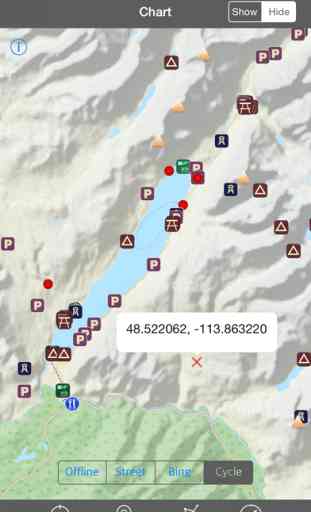 Glacier National Park – GPS Offline Park Map Navigator 2