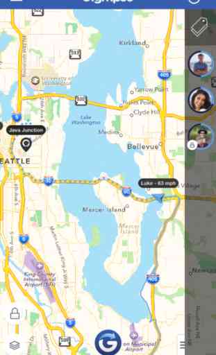 Glympse -Share GPS location with friends & family 1