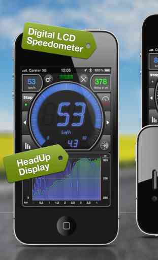 GPSSpeed HD, the GPS tool with speedo, altimeter 2