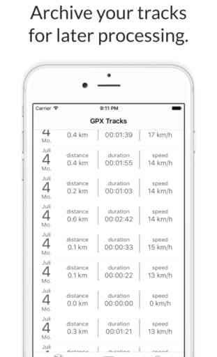 GPX Tracker Free - Simple GPS Recorder 3