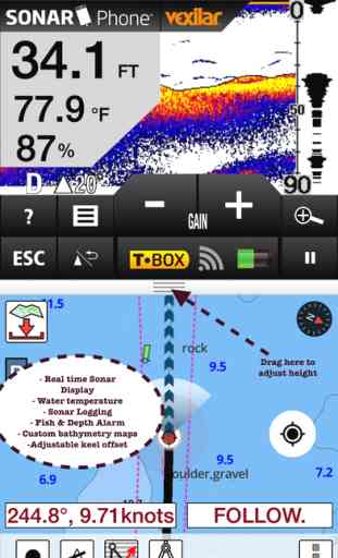 Marine Navigation - Lake Depth Maps - USA - Offline Gps Nautical Charts for Fishing, Sailing and Boating 2
