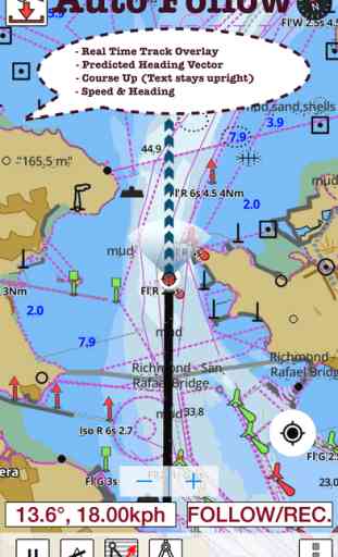 Marine Navigation - Lake Depth Maps - USA - Offline Gps Nautical Charts for Fishing, Sailing and Boating 3