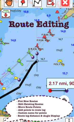 Marine Navigation - Lake Depth Maps - USA - Offline Gps Nautical Charts for Fishing, Sailing and Boating 4