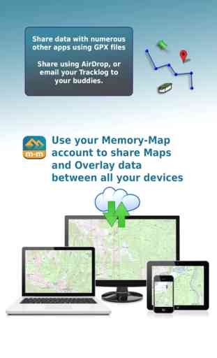 Memory-Map GPS Navigation with offline topo maps and NOAA marine charts 3