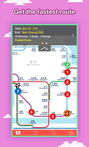 Hong Kong Transport Map - MTR Map & Route Planner 2