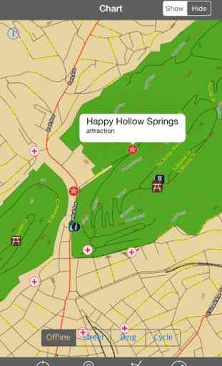 Hot Springs National Park – GPS Offline Park Map Navigator 1