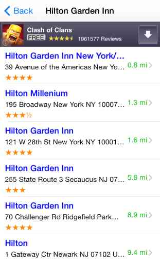 Hotel Finder: Find Nearest Hotels and Motels Around Town Tonight! 2