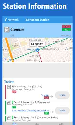 Korea Rail Map - Seoul, Busan & All South Korea 2