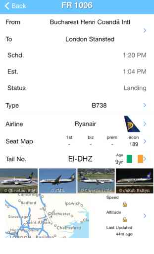 London Stansted Airport - iPlane Flight Information 2