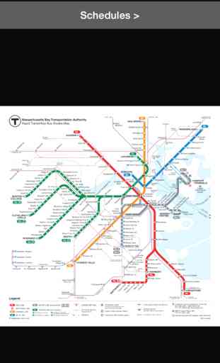 MBTA Boston T Map -- Ad Free 4