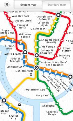 Metro Washington DC Infomaps 4