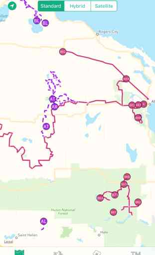 Michigan Offroad Trail Map 1