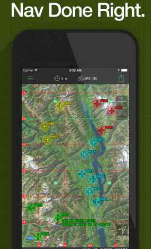 MilGPS - MGRS & USNG Grid GPS for Land Navigation 1
