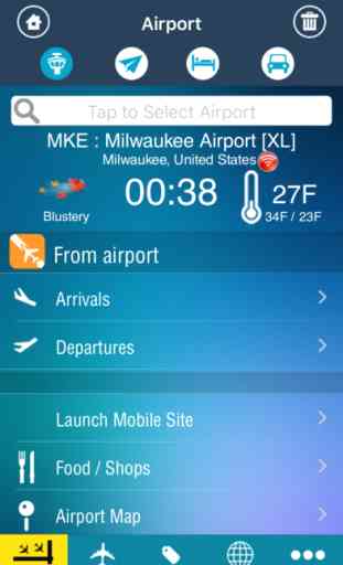 Milwaukee Airport Pro (MKE)+ Flight Tracker 1