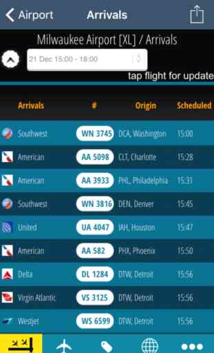 Milwaukee Airport Pro (MKE)+ Flight Tracker 2