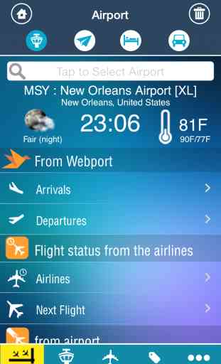 New Orleans Airport + Flight Tracker MSY Louis Armstrong 2