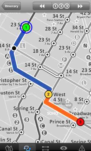 New York Subway Free - Map and route planner by Zuti 2