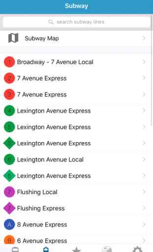 NY Subway & Bus - New York City (NYC) MTA Realtime Transit Tracker and Map 1