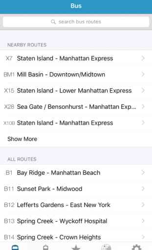 NY Subway & Bus - New York City (NYC) MTA Realtime Transit Tracker and Map 3