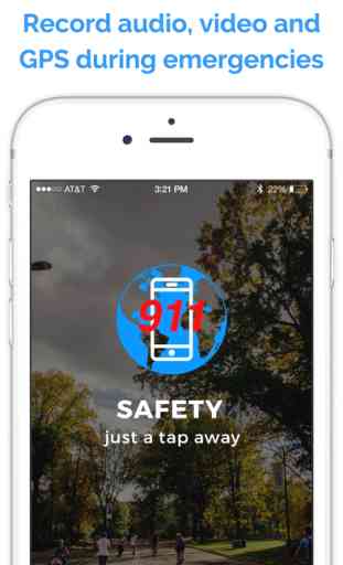 Planet 911 - Personal Safety, Security & Emergency Alert Tool - Instantly Record & Share Video Camera Messages and Audio Alerts to Your Contacts 2