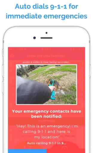 Planet 911 - Personal Safety, Security & Emergency Alert Tool - Instantly Record & Share Video Camera Messages and Audio Alerts to Your Contacts 4