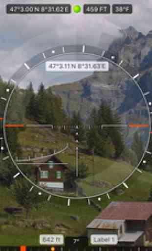 Range Finder - ultimate distance and angle measurement tool with augmented reality and compass 4