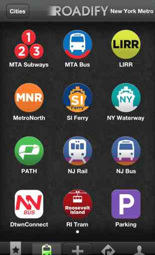 Roadify Transit - Subway and Bus App; Train, Bike, Ferry and car2Go 1