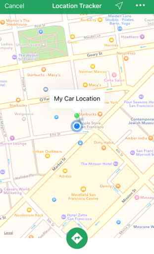 Simple Location Tracker - Track and Find Car Parking with GPS Map Navigation 1