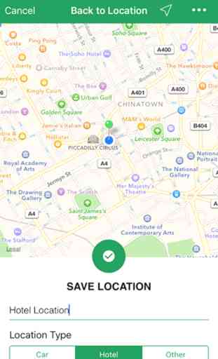 Simple Location Tracker - Track and Find Car Parking with GPS Map Navigation 4