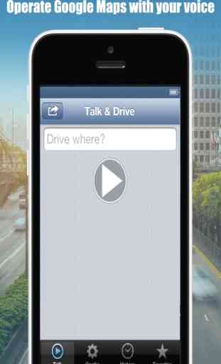 Google Maps Powered Talk & Drive 1