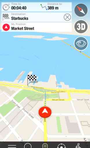 Offline Maps Globe + Voice Navigator and Video Dash Cam 3