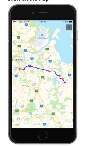 OptiRoute - Work Travel Tracker and GPS Navigation 4