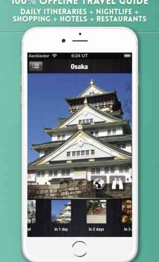 Osaka Travel Guide and Offline City Map 1