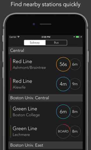 ProximiT - Boston MBTA Tracker for Bus and Subway 3