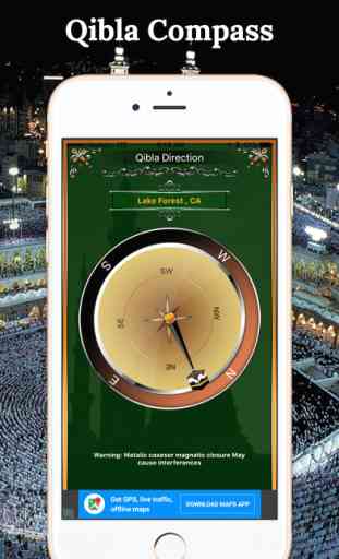 Qibla Compass-Free Direction 4
