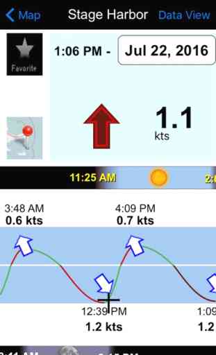 Real Tides and Current HD nautical charts forecast 3