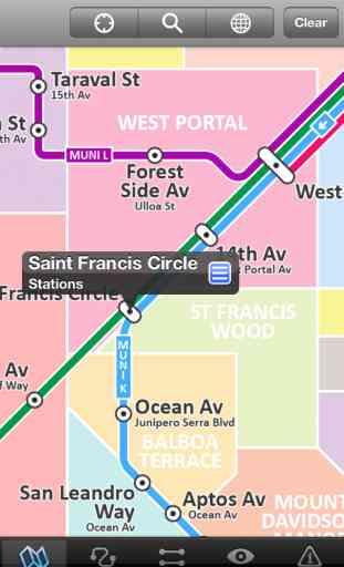 San Francisco Metro Free - Map and route planner by Zuti 1