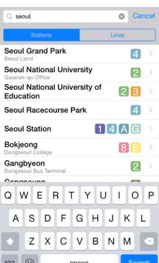 Seoul City Metro Lite - Seoul, South Korean Subway Guide 2
