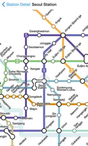 Seoul City Metro Lite - Seoul, South Korean Subway Guide 3