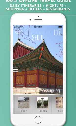 Seoul Travel Guide and Offline City Map & Metro 1