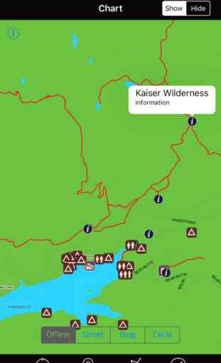 Sierra National Forest – GPS Offline Map Navigator 2