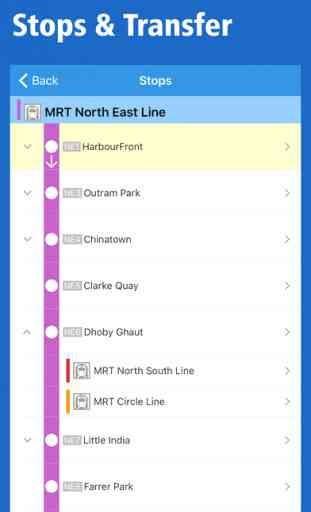 Singapore Rail Map - Subway, MRT & Sentosa 3