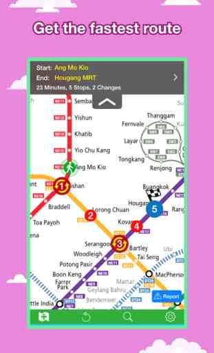 Singapore Transport Map - MRT Map & Route Planner. 2