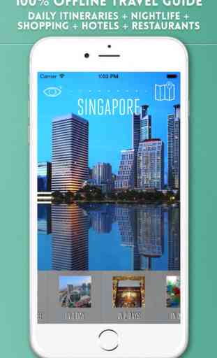 Singapore Travel Guide and Offline City Street Map 1