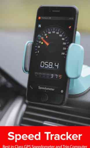 Speed Tracker. Free GPS Speedometer trip computer 1