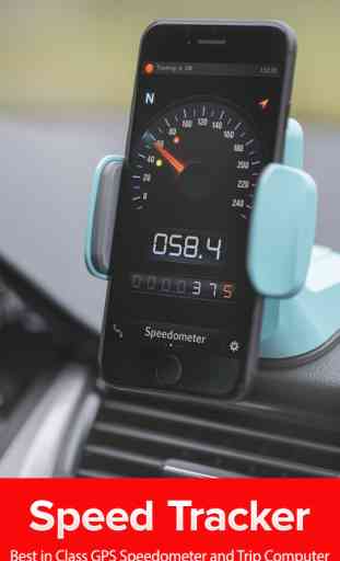 Speed Tracker. GPS Speedometer, HUD, Trip computer 1