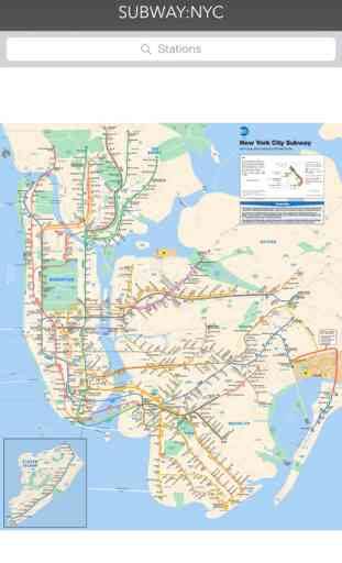 Subway Map: NYC - w/ MTA's official map & schedule 1