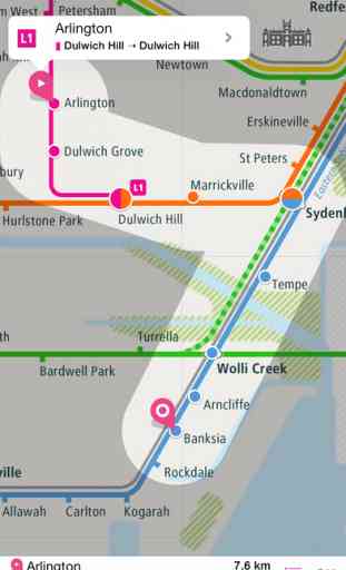 Sydney Rail Map Lite 3